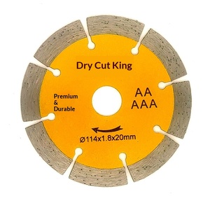 <span class=keywords><strong>Disque</strong></span> de coupe diamanté pour béton et ciment, lame de scie 114 mm, largeur 20 mm, revêtement CrN, pour marbre, outil pour pierre, plomberie, électricité - Product Image 5