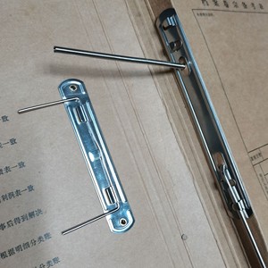 <span class=keywords><strong>Pince</strong></span> à ressort métallique à 2 trous <span class=keywords><strong>pour</strong></span> reliure de documents - Product Image 4