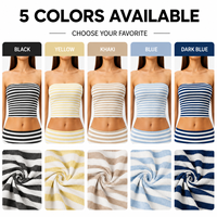 GH Nouveau Ensemble de Sport 3 Pièces : Veste Courte Slim Fit, Haut Bustier et Short Taille Haute pour Gym, Yoga et Fitness
