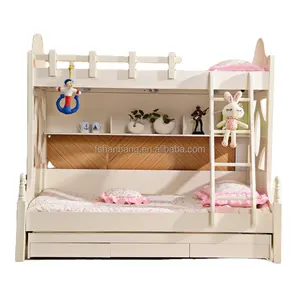 kinderen houten dubbeldeks bed