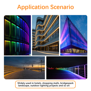 Nueva Tira <span class=keywords><strong>LED</strong></span> <span class=keywords><strong>de</strong></span> Silicona Flexible Antideslumbrante Honeycomb 1616 con Clasificación IP67, Control Remoto y Atenuación, <span class=keywords><strong>para</strong></span> Uso en Exteriores, DC24V - Product Image 5