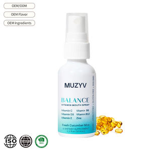 Deodorante per bocca con vitamine Spray orale vegano personalizzato OEM per combattere la bocca secca e l'alito cattivo - Product Image 1