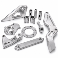 Pièces de vélo électrique en acier inoxydable/aluminium usinées sur mesure par CNC et électro-érosion à fil, supports et composants de vélo