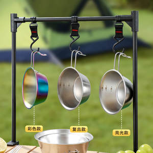 Tazón Plegable Portátil de Acero Inoxidable 304 para Exteriores, con Asa para Colgar, 12 cm y 14 cm, Ideal para Camping - Product Image 1