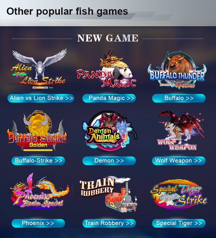 OCEAN KING 3 Buffalo Thunder Máy săn cá trò chơi Arcade đặc biệt Máy trò chơi cá Máy trò chơi bàn