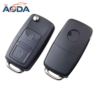 Carcasa de Llave Inteligente para Automóvil, 2/3/4 Botones, para Llave de Coche VW Volkswagen, Venta al Por Mayor