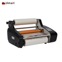Plastifieuse de bureau RM-3510 pour papier A3/A4, machine à plastifier à chaud et à froid avec option de format A3/A4/A5/A5