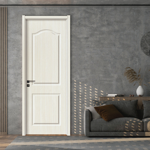 Puertas Modernas de Madera con Marcos, Insonorizadas, de MDF/HDF, Venta de Fábrica, <span class=keywords><strong>Puerta</strong></span> Interior de Madera Sólida <span class=keywords><strong>para</strong></span> Dormitorios y Hoteles - Product Image 4
