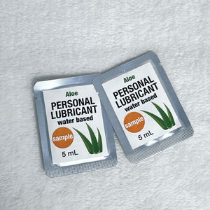 Campione Gratuito Gel Lubrificante Intimo Naturale Profumo di <span class=keywords><strong>Aloe</strong></span> in Bustina 5ml Lubrificante Anale a Base d'Acqua per Adulti - Product Image 1