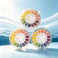 Bandes de papier pH universelles en rouleau, plage 1-14, 5M, transparentes, pour test acide-alcalin, vente en gros OEM
