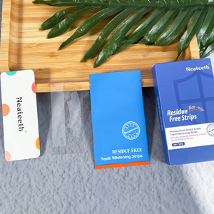 Bandes blanchissantes pour les dents avec logo personnalisé, 3HP, blanchiment rapide, 14 traitements pour les taches jaunes - Product Image 6