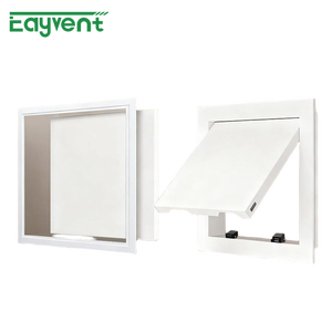 Eayvent Modern White Square Aluminum Alloy Flush Wall Vent Ceiling <strong>Access</strong> <strong>Panel</strong> With Ceiling Grid Central Air Conditioning - Product Image 6