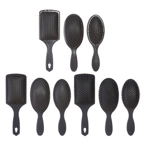 Guangzhou Playboy Scalp Massage Comb Carbon Fiber Wide Tooth <b>Anti</b> <b>Static</b> Hairbrush For General Use - Product Image 5