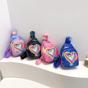 Tas Anak Monster Hunt Versi Korea Kartun Trendi Keren Kpop Tas Dada Bahu Tunggal Anak Perempuan Kecil Tas Selempang Mini - Product Image 2