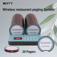 Système de téléavertisseur sans fil pour restaurant, portée ultra-longue de 500 mètres pour une gestion efficace des files d'attente et un système d'appel des serveurs