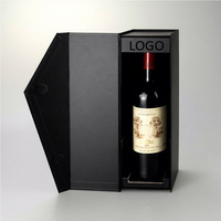 Wholesale OEM Custom Celebration Red Wine Box Biodegradable Gift-worthy Biodegradable Recycle Carton Board Rigid <strong>Paper</strong> Box