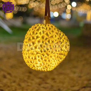 3d Durian Lamp For Christmas & Festival Decorations - Waterproof Ip65 <b>Lights</b> For Park & Garden Illumination - Product Image 2