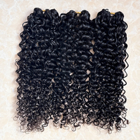 Extensions de cheveux humains tressées pré-bouclées au crochet, nœuds invisibles, mèches de cheveux au crochet