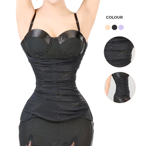 <span class=keywords><strong>Faja</strong></span> moldeadora de vientre de cuerpo completo para mujer, corsé moldeador, Control de barriga, ropa moldeadora adelgazante, respetuosa con el medio ambiente, transpirable, Control firme - Product Image 1