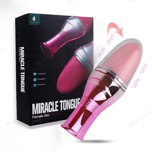 Factory Direct Sales Female Masturbator Clitoral Nipple Stimulator Adult Female <b>Vibrators</b> Tongue <b>Vibrator</b> - Product Image 2