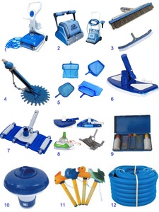 Kit complet d'équipement de nettoyage de <span class=keywords><strong>piscine</strong></span> Fenlin : <span class=keywords><strong>robot</strong></span> et nettoyeur manuel, écologique, bon <span class=keywords><strong>prix</strong></span> pour usage domestique et commercial - Product Image 3
