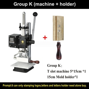 Mini Hot Foil Stamping <strong>Machine</strong> Gold Silver Foil Leather Logo Embossed T <strong>Slot</strong> Hot Stamping <strong>Machine</strong> - Product Image 4