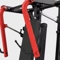 Machine de musculation commerciale à disques pour pectoraux et bras, modèle Wide Flat Chest Press, en métal robuste, capacité 200 kg, GA04