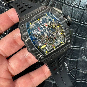 Men's <b>Automatic</b> Mechanical <b>Chronograph</b> Watch with Multiple Functions, Sports Waterproof and Business Style - Product Image 3