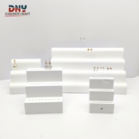 Support d'exposition pour boucles d'oreilles à plusieurs niveaux avec logo personnalisé en gros pour bijoux de perçage, bijoux de corps