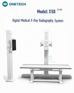 جهاز أشعة سينية رقمي X50 بجودة أوروبية، نظام تصوير إشعاعي ثابت بقوة 50 كيلو واط، جهاز للتصوير الإشعاعي الرقمي للبشر والحيوانات في المستشفيات والعيادات - Product Image 2