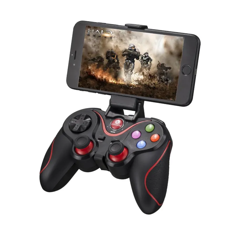 New V8 2.4G Gamepad For PS3 Game ConSole Retro Joystick For PC Android Windows Gaming Accessories Wireless Joystick