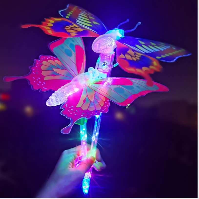Flash Papillon Lueur Bâton