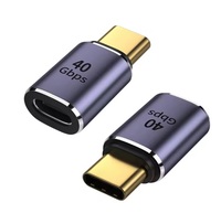 Adaptateur USB 4.0 Type C en métal A1 OTG 40 Gbps Transfert de données rapide Convertisseur de charge USB-C pour tablette pour ORDINATEUR PORTABLE