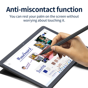 Aluminium <strong>Capacitive</strong> <strong>Stylus</strong> for Microsoft Surface Pen Type C Charging Port Touch Magnetic Function Palm Rejection Compatibility - Product Image 5