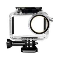 Accessoires HONGDAK pour caméras DJI Osmo Action 4, boîtier étanche pour la plongée sous-marine jusqu'à 50 m