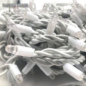 Toprex bán chạy nhất IP65 Chất lượng cao kết nối không thấm nước 220V LED Đèn giáng sinh cho cây kỳ nghỉ mùa ở Mỹ - Product Image 1