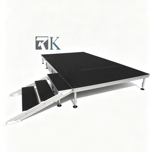 Fast Installation Portable <b>Stage</b> Simple <b>Stage</b> square Leg Podium <b>Platform</b> Concert Drum Riser <b>Stage</b> - Product Image 1