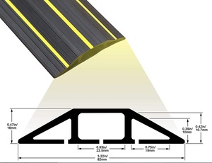 Linh hoạt Silicone cao su tầng Cáp Bìa bảo vệ cao su dây cáp bìa cho kho - Product Image 4