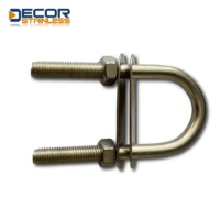 Hight Strength and Polished Cheap Price Stainless Steel Wide U <strong>Bolt</strong>