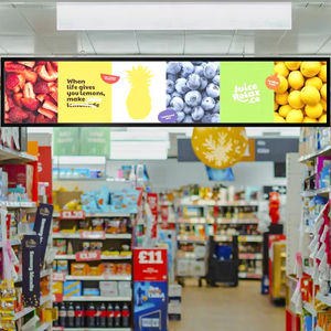 디스플레이 솔루션을위한 24.5 인치 스트레치 바 LCD 광고 화면 와이드 스크린 - Product Image 1