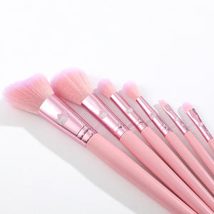 6 pièces KT chat dessin animé maquillage pinceau ensemble <span class=keywords><strong>Hello</strong></span> <span class=keywords><strong>Kitty</strong></span> manche en bois ombre à paupières brosse outil de maquillage - Product Image 3