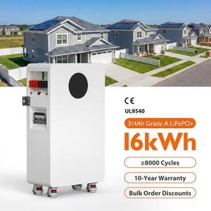 ระบบแบตเตอรี่พลังงานแสงอาทิตย์สำหรับบ้าน 48v 300ah 16kwh แบตเตอรี่สำรองไฟบ้าน ลิเธียม พาวเวอร์วอลล์ ชุดแบตเตอรี่พลังงานแสงอาทิตย์ - Product Image 1
