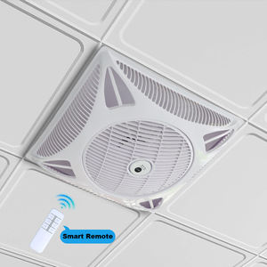 Ventilateur de plafond LED à flux axial AC de 14 pouces, ventilateur d'évacuation industriel électrique, ventilateur de ventilation - Product Image 3