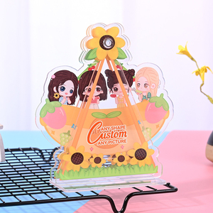 ฐานตั้งไฟการ์ตูนพิมพ์ลายตามสั่ง สำหรับอะคริลิค ชาร์ม พลาสติก งานฝีมืออนิเมะ ของตกแต่งบ้าน ของเล่น - Product Image 4