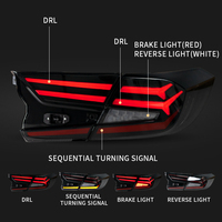 Feu arrière à LED pour sedan 2018 2019, RTS, feu arrière avec assemblage séquentiel, pour Honda accord