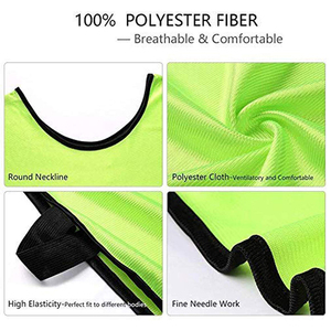 Pinnies deportivos para adultos, chalecos de entrenamiento de fútbol, Baberos de fútbol para niños, fábrica OEM, venta al por mayor - Product Image 6