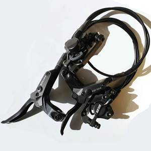 Palancas de Freno Hidráulicas para Bicicleta Bolids, Delanteras y Traseras, Cuerpo de Aluminio Forjado, Aceite Mineral, Ajustables, de 2 Dedos - Product Image 1