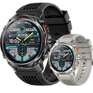 Reloj Inteligente HT37 con GPS, Linterna LED, Pantalla AMOLED HD de 2.01'', Llamadas por Bluetooth, Monitor de Oxígeno en Sangre, Frecuencia Cardíaca, Resistente al Agua, Reloj Deportivo - Product Image 2