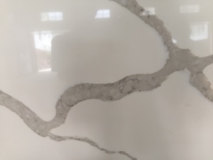 Pattern Series <b>Stone</b> Slab Vietnam White Base with Glass Spots for Kitchen Countertop and Bathroom Vanity Modern Style - Product Image 6