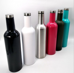 Nouveauté 2026 : Bouteilles isothermes promotionnelles en acier inoxydable en forme de bouteille de <span class=keywords><strong>vin</strong></span> <span class=keywords><strong>rouge</strong></span>, flasques hautes avec couvercle – Meilleures ventes en gros - Product Image 5